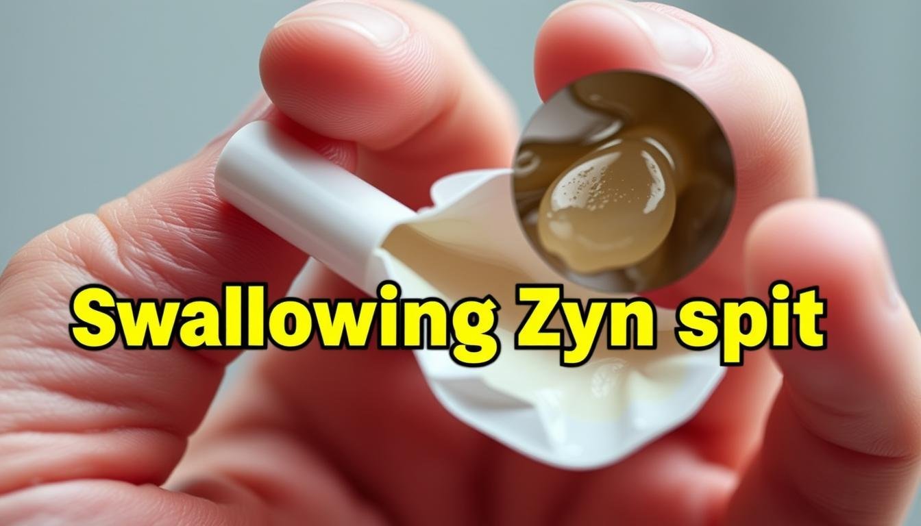 Swallowing Zyn Spit
