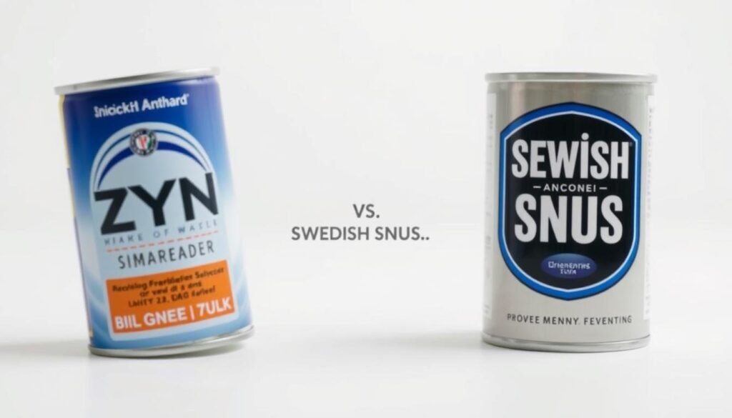 Zyn vs Swedish snus comparison