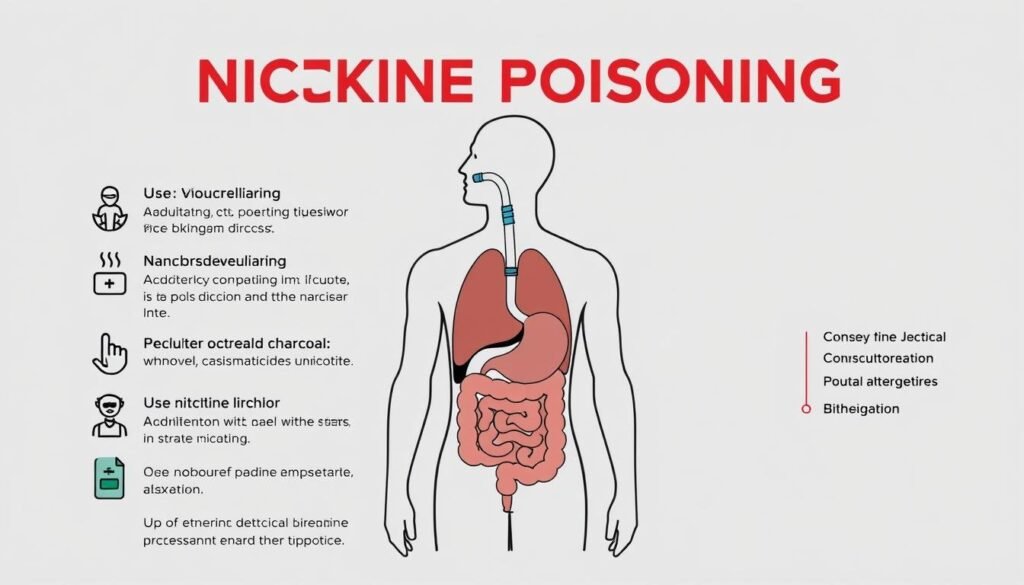 emergency steps for nicotine poisoning