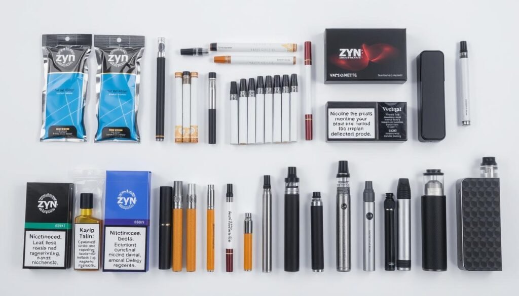 nicotine products comparison
