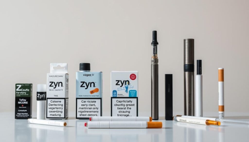 nicotine products comparison oral health