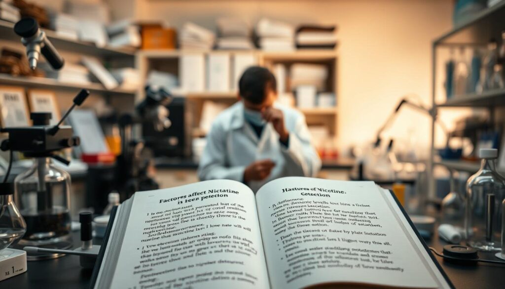 factors affecting nicotine detection